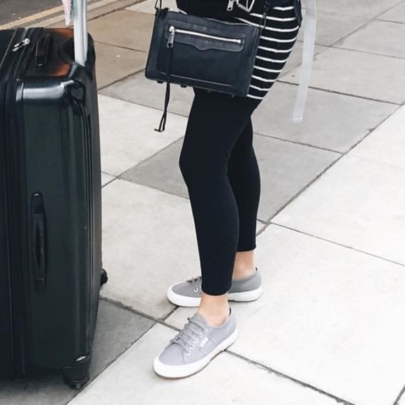 SUPERGA Italian Leather FGLU Fantasia Grey Sneakers NEW IN BOX - Picture 9 of 16